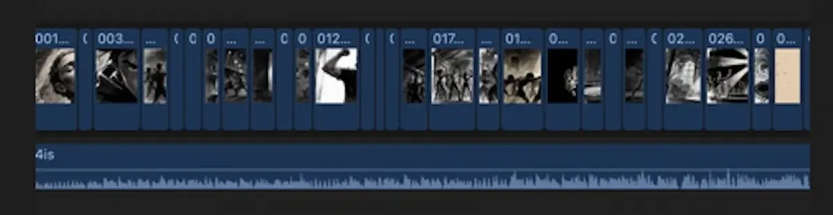 MatchCut FCP step 3: generate the sequence and export FCP XML